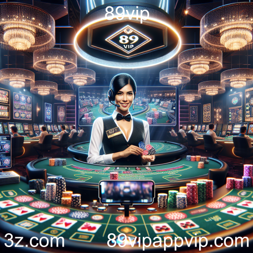 A Experiência do Cassino ao Vivo no 89vip